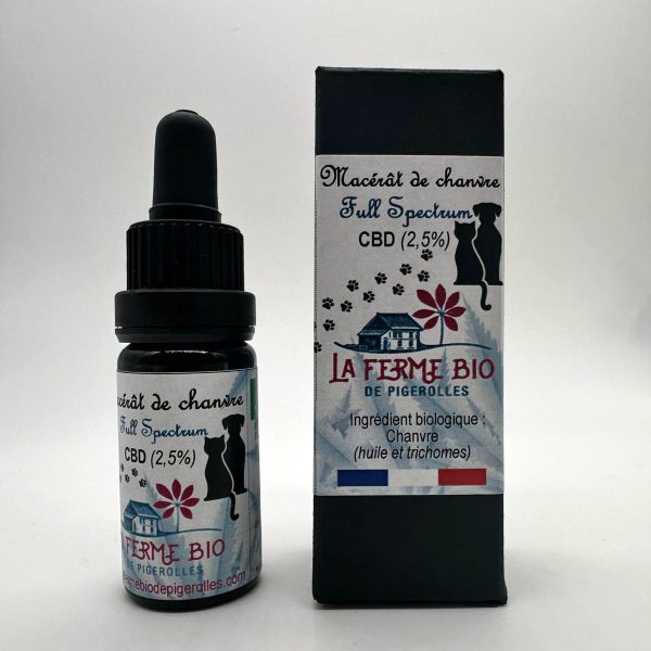 Mavérât animaux CBD 2.5%